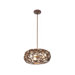 Fascination 3 Light Donut Chandelier