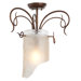 Recycled Soho Semi Flush Mount Ceiling Light