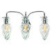 Vintage 3 Light Bath Light