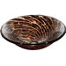 Caramel Above The Counter Round Tempered Glass Vessel Sink
