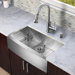 All in One 30" Farmhouse Kitchen Sink and Faucet Set