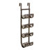 Urban Iron 4 Bottle Wall Mounted Wine Rack