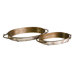 Noelle Mirror Oval Serving Tray (Set of 2)