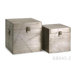Jensen Aluminum Clad Boxes (Set of 2)