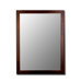 Nouveau Mirror in Brazil Walnut