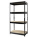 Iron Horse Rivet 60" H x 30" W Four Shelf Shelving Unit