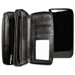 Patent Zippered Clutch