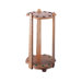 Floor Racks 9 Cue Oak Floor Stand