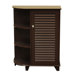 Ellsworth Floor Cabinet with Door and Side Shelves