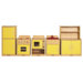 Colorful Essentials Five Piece Play Kitchen