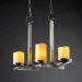 CandleAria Dakota 3 Light Chandelier