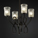 Veneto Luce Bend Capellini 4 Light Chandelier