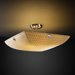 Porcelina Finials 3 Light Semi Flush Mount