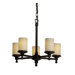 Deco Limoges 5 Light Chandelier