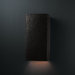 Ambiance Closed Top Large Rectangular Wall Sconce