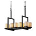 Dakota Limoges 10 Light Bridge Chandelier