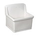 22" x 20" Service Sink in White