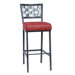 Rushton Faux 25" Leather Counter Height Barstool