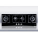 4-Burner Island Gas-on-Glass Cooktop