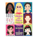 Make-a-Face Fashion Faces Sticker Pad