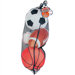 Plush Sports Balls in a Mesh Bag