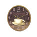 Dreamy Cappuccino Wall Clock