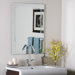Frameless V-Groove Mirror