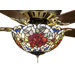 Tiffany Renaissance 3 Light Ceiling Fan Light