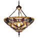 Tiffany 3 Light Inverted Pendant