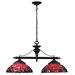 Victorian Elan 2 Light Kitchen Island Pendant