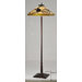 Honey Pine Branch Mission Floor Lamp