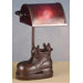 Mica Banker Mice in Shoe Accent Lamp
