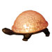 4" H Turtle Art Glass Accent Lamp
