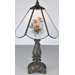 Floral Country Rose Bouquet Mini Lamp