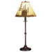 28" H Cabin In The Woods Painted Table Lamp
