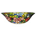 14" W Tiffany Rosebush Wall Sconce