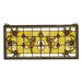 Victorian Tiffany Floral Animals Nouveau Lancaster Stained Glass Window