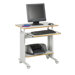 Height Adjustable Workstation in Grey