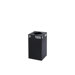 Public Square Recycling Bin Base in Black