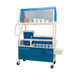 Hydration Cart with 48 Quart Ice Chest, 5 Gallon Water Cooler, Side Panels and Canopy
