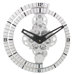 12" Moving Gear Wall Clock
