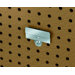 DuraHook Zinc Plated Steel BinClips for DuraBoard or 1/8 In. and 1/4 In. Pegboard, 5 Pack