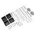 DuraHook 64 Piece Hook and Hanging Bin Assortment Kit