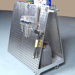 Stainless Steel LocBoard Anodized Aluminum Frame Stainless Steel Tool Cart with LocHook Asst