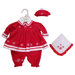 Molly P. Apparel 13" Martina Doll Ensemble in Red