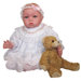 Me and Molly P. Baby Lisa Doll with Daisy Heart Bear
