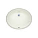 Undermount 18" Oval Vitreous China Bathroom Sink