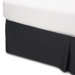 Tailored Bed Skirt in Black