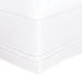 Hemstitch Bed Skirt in White