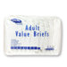 Value Series Adult Briefs in Beige